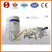 Working on site MC1800 concrete batching plant, mobile concrete batch plant for sale